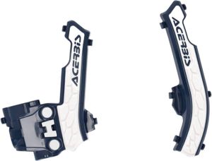 Osłona ramy ACERBIS X-Grip niebiesko-biała do KTM/Gas Gas/Husqvarna
