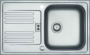 Franke Küchen-Spüle Euroform EFX 614-78 (101.0024.026) - Edelstahl