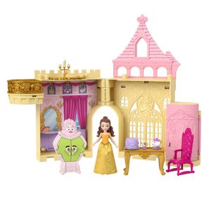 Disney Princess-Spielzeug, Belles Stapelschloss, Geschenke für Kinder