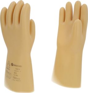 KS TOOLS Elektriker-Schutzhandschuh mit Schutzisolierung Größe 11 Klasse 3 weiß - 117.0061