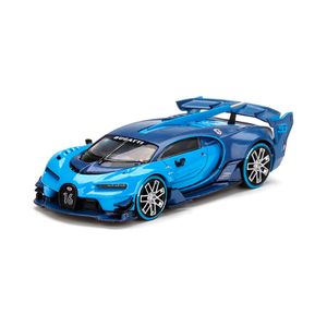 TSM-Models 266 Bugatti Vision Gran Turismo hellblau (LHD) MiniGT Maßstab 1:64 Modellauto