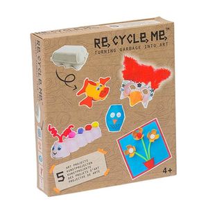 Re-Cycle-Me Basteln mit Eierboxen für Mädchen - Bastelset Re-Cycle-Me