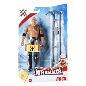 Mattel WWE Wrekkin - The Rock Actionfigur