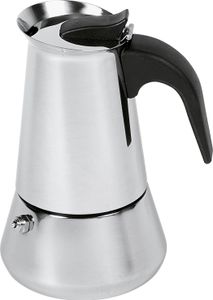 Weis 16974 Espressokocher 4 Tassen, silber