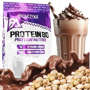 ProActive Molkenproteinkonzentrat WPC 80 protein 2,25kg Eiweißpulver Proteinpulver geschmack: Schokolade und Nüsse