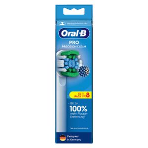 Oral-B Pro Precision Clean Ersatz-Bürstenköpfe 8stk. - Zahnbürste (1er Pack)