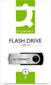 Q-CONNECT KF41511 Vysokorýchlostný kľúč USB 2.0, 4 GB