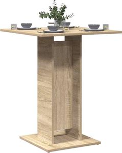 vidaXL Stolik bistro dąb sonoma 60×60×75 cm płyta wiórowa
