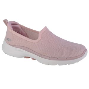 Skechers Go Walk 6 - Clear Virtue 124505-MVE, Sneaker, Damen, Rosa, Größe: 38