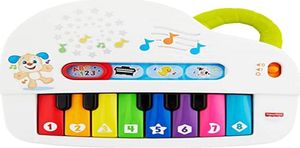 FISHER-PRICE - Mein lustiges Klavier - Baby E-Piano - 60 Musik & Phrasen - 6 Monate und +