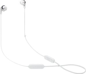 Słuchawki douszne JBL TUNE 215BT białe Funkcja głośnomówiąca Bluetooth Multipoint