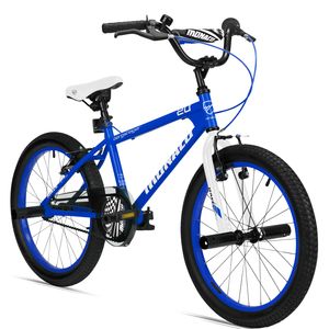 Bergsteiger Monaco 20 Zoll BMX, Kinderfahrrad, geeignet für 6, 7, 8, 9 Jahre, Freestyle, 4 Stahl Pegs, Kettenschutz, Freilauf