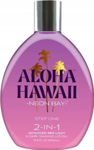 ALOHA HAWAII Neon Bay Sonnenlotion 2in1 - Für Solarium & Sonne, 400ml