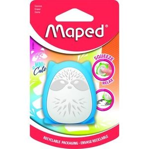 Maped - Quetsch-Radierer MINI CUTE - mit Knautscheffekt - zufällige Farbauswahl 015501 Mehrfarbig