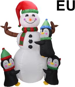 Aufblasbarer Schneemann, Weihnachts-Schneemann, Ornamente