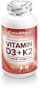 IronMaxx Vitamin D3 + K2, 150 Tabletten Dose