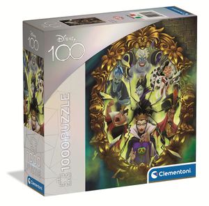 Clementoni 39718 Disney 100 Jahre Villains 1000 Teile Puzzle
