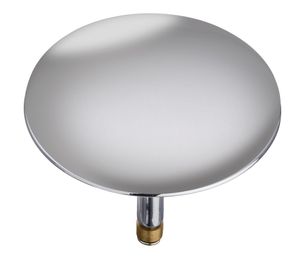 WENKO Badewannenstöpsel Abfluss Stöpsel Badewannen Pluggy XXL Chrom