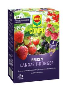 COMPO Beeren Langzeit-Dünger - 2 kg für ca. 35 m²