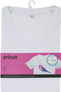 Cricut | Damen-T-Shirt V-Ausschnitt S