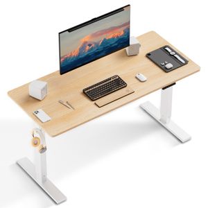 Stôl 60 × 110 cm Výškovo nastaviteľný elektrický stôl, pamäť a ochrana proti nárazu, nosnosť 70 kg Stôl 60 × 110 cm Výškovo nastaviteľný elektrický stôl, pamäť a ochrana proti nárazu, nosnosť 70 kg
