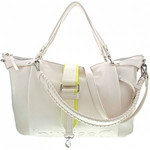 DESIGUAL Tasche Damen Polyurethan Weiß GR76595 - Größe: Einheitsgröße