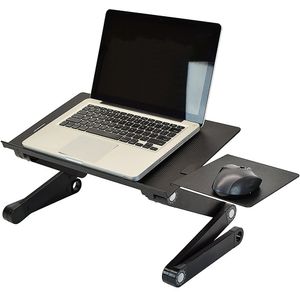 WYCTIN Faltbar Laptoptisch Notebook Tisch Schreibtisch Tragbar Gamingtisch Betttisch