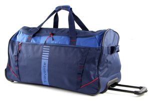 Travelite Basics Active Duffel Trolley Reisetasche mit Rollen 096281, Farbe:Marine