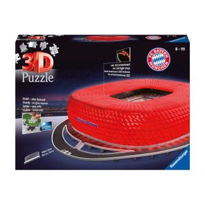 Ravensburger 3D-Puzzle Allianz Arena bei Nacht incl. Lichterkette, 12530