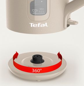 Tefal KO2M0B10 Morning Wasserkocher 1,7 Liter Fair Grey