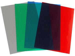 pavo Einbanddeckel DIN A4 PVC farbig sortiert 0,20 mm 100 Stück
