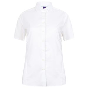 Henbury - Hemd für Damen RW6510 (L) (Weiß)
