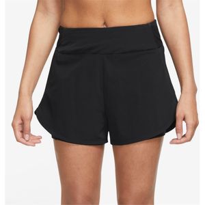 Nike W Nk Bliss Df Mr 3In 2N1 Short Black/Reflective Silv S