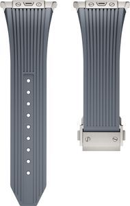 INF Premium Silikonarmband für Samsung Galaxy Watch 7 47mm Ultra Grau