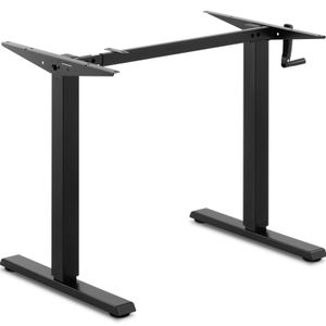 Výškově nastavitelný rám stolu STAR_DESK_24 od společnosti Fromm & Starck - manuální - 70 kg - černý