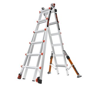 Multifunktionsleiter für jedes Gelände Little Giant® Conquest 2.0 4x6 Stufen 16336EN