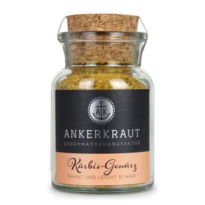 Ankerkraut Kürbis Gewürz pikant leicht scharf Korkenglas 95g