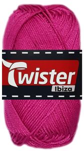 50 Gramm Twister Ibiza aus 100 % Baumwolle 38 Cyclam