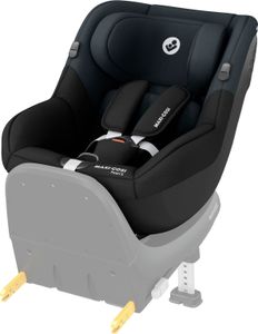 MaxiCosi Pearl S i-Size, Baby Autositz, 3 Monate–4 Jahre, max. 18 kg, 61–105 cm, Kindersitz, 5 Liegepositionen, Easyin Gurthaken, GCELL, Tonal Black