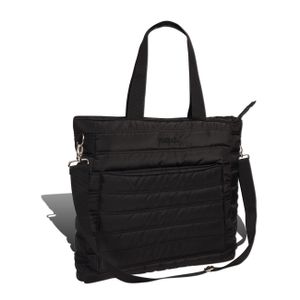Bench gesteppte Shopper Bag Umhängetasche Schultertasche schwarz Polyester 42x39x9 D2OTI306S
