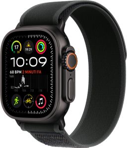 Apple Watch Ultra 2 GPS + Mobilfunk 49mm Titanium Schwarz mit Trail Loop