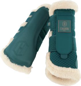 Eskadron Gamaschen MESH FAUXFUR vintage green Heritage 24/25, Größe:M