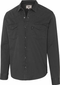 Stars & Stripes Herren Westernhemd »DANIEL« Schwarz