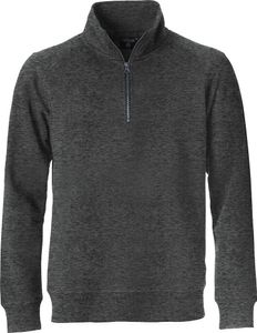 Clique - "Classic" mikina s polovičním zipem pro muže/dámy uni UB234 (XL) (antracitová)