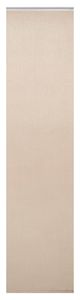 Schiebegardine Wildseide Optik beige sand ca.60x245 cm