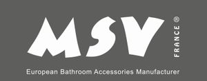 MSV Wand-Handtuchhalter Maße (LxBxH): ca. 38 x 23 x 48 cm Badetuchhalter aus verchromtem Stahl mit 5 Handtuchstangen als Ablage für Badetücher und Badesachen in modernem Design, silber