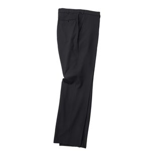 Digel schwarze Schurwoll-Mix Anzughose Per Übergröße, Größe:30
