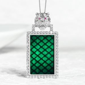Burmesische Jade Anhänger Halsketten Amulett Amulette Natürliche 925 Silber Jadeit Männer Halskette Schmuck Geschnitzte Charms
