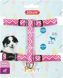 Obojek pes štěně PIXIE nastavitelný růžový 13mm Zolux