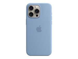 Apple iPhone 15 Pro Max Silikon Case mit MagSafe Winterblau iPhone 15 Pro Max